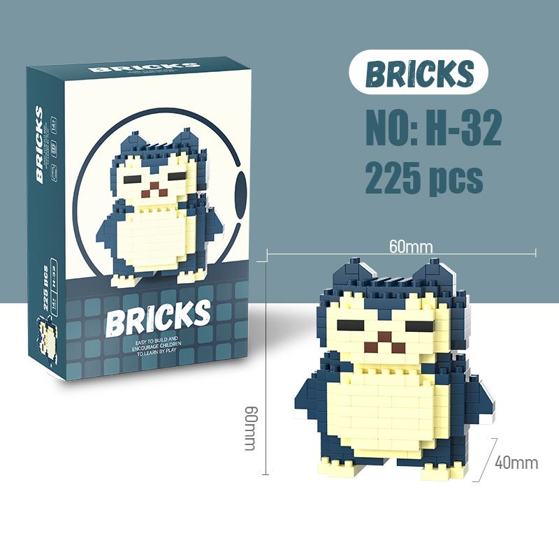Pokemon Micro Building Blocks  - Model Kit Figures recension och pris