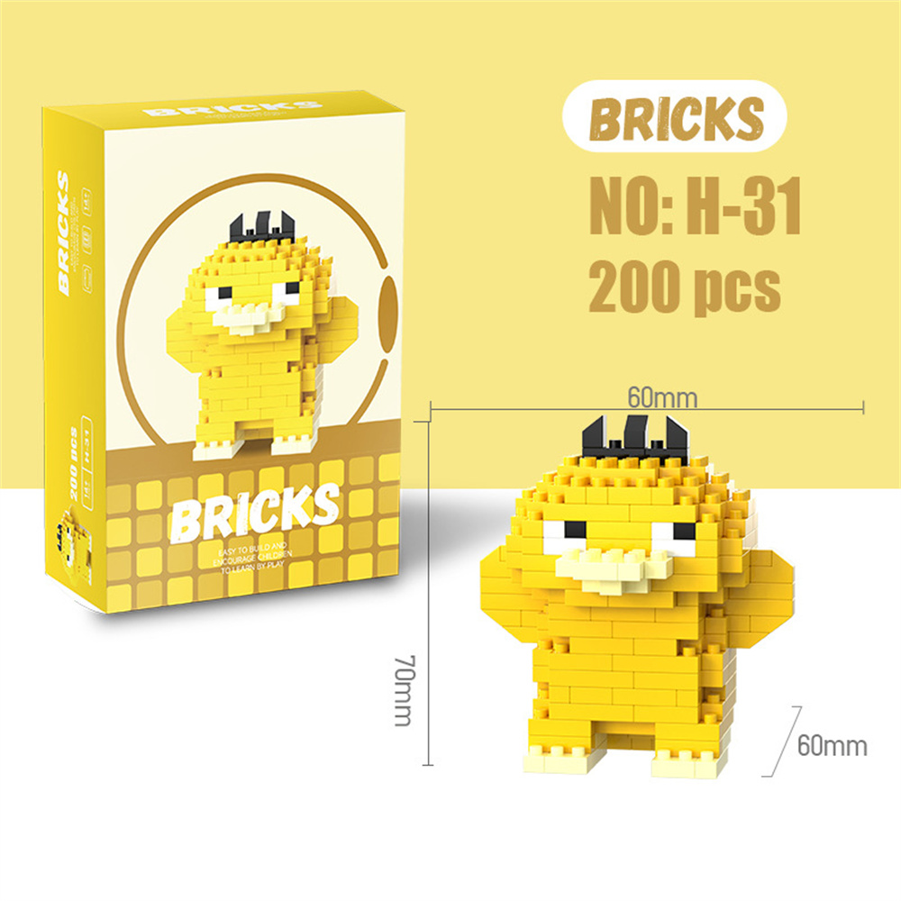 Pokemon Micro Building Blocks  - Model Kit Figures recension och pris