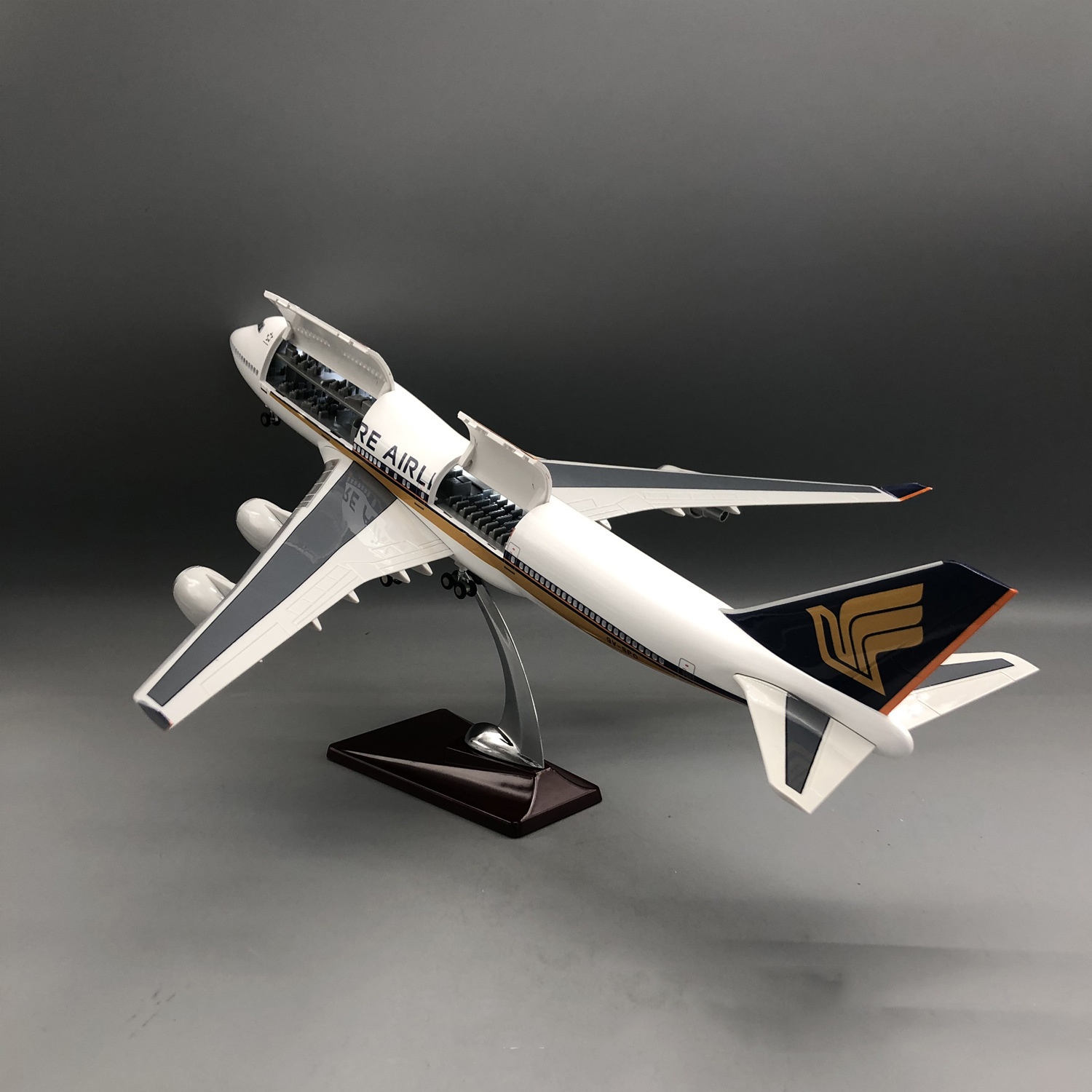 47cm Diecast 1:160 Scale Airpl - Model Kit Led recension och pris
