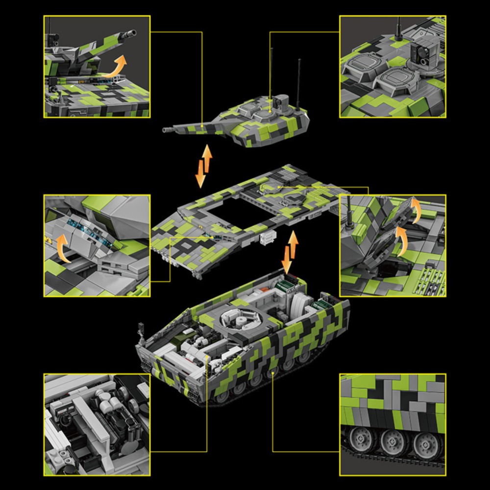 96011 2708pcs KF41 Lynx Infant - Model Kit Lynx recension och pris