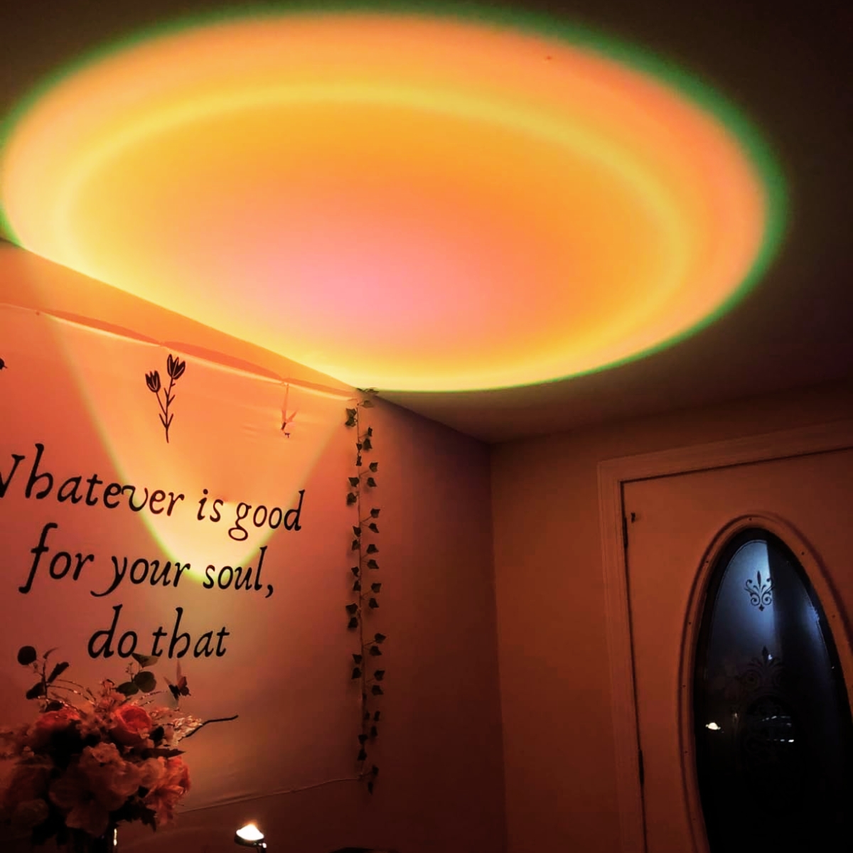 1pc Vibrant Sunset Projection  - Model Kit Led recension och pris