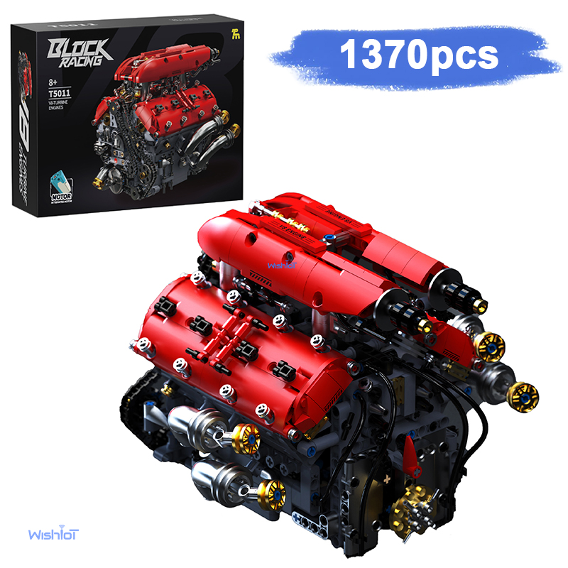 T5011 V8 Turbo Engine Model El - Model Kit Engine V8 recension och pris