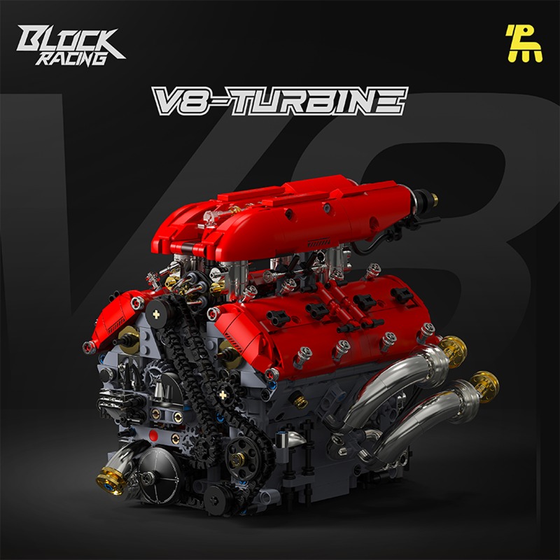 T5011 V8 Turbo Engine Model El - Model Kit Engine V8 recension och pris