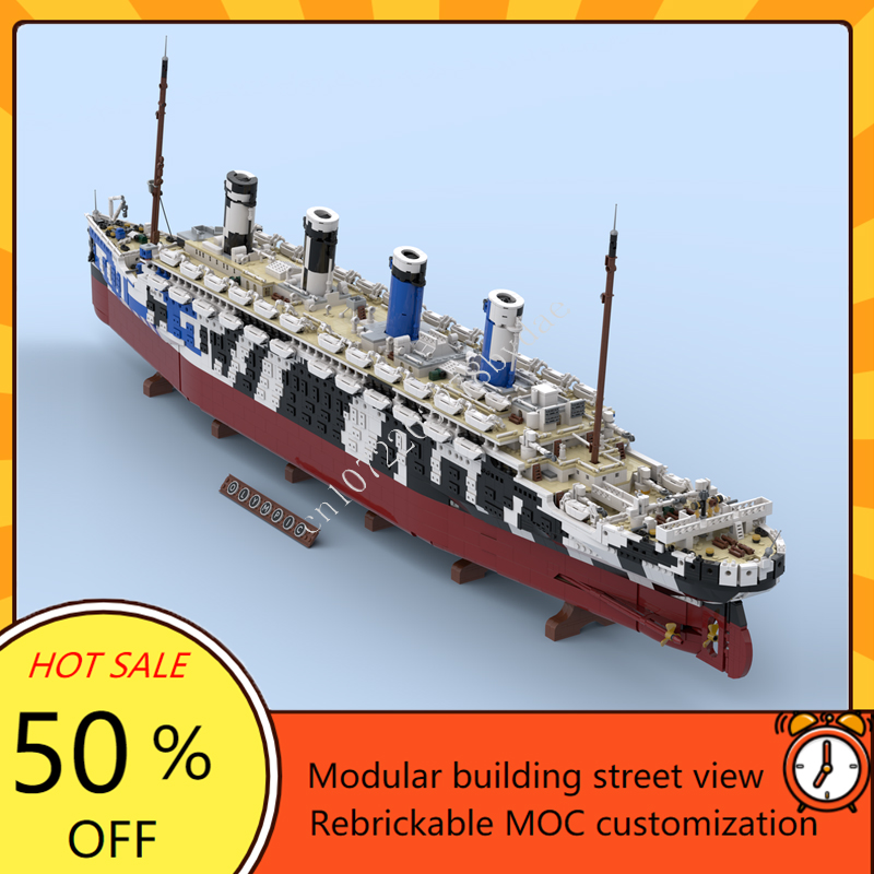 10615PCS MOC HMT Olympus Titan - Model Kit Titanic recension och pris