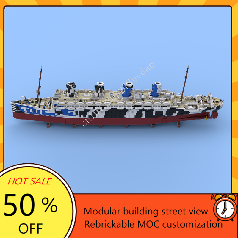 10615PCS MOC HMT Olympus Titan - Model Kit Titanic recension och pris