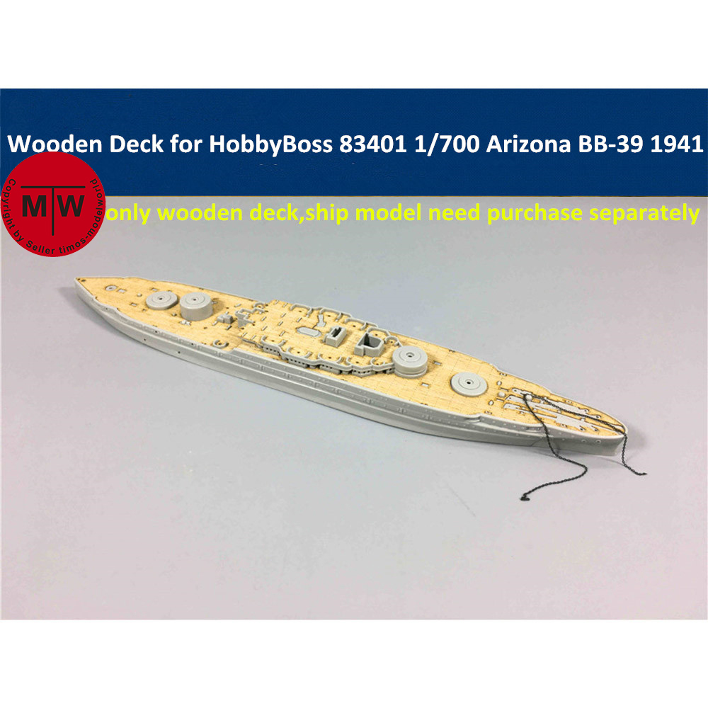 1/700 Scale Wooden Deck for Ho - Model Kit Uss Arizona recension och pris