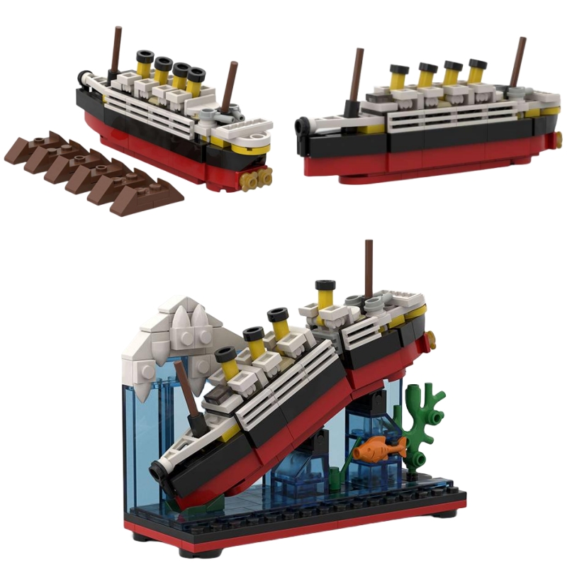 Titanic Break In Half With Cas - Model Kit Titanic recension och pris