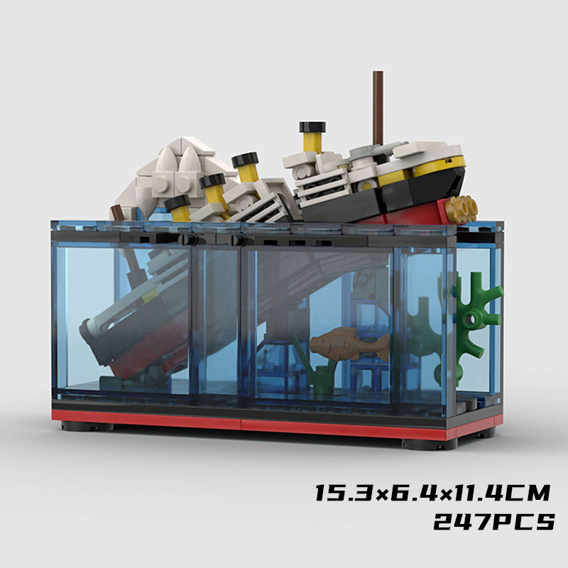 Titanic Break In Half With Cas - Model Kit Titanic recension och pris