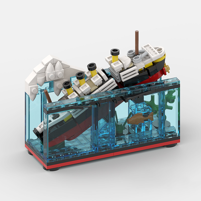 Titanic Break In Half With Cas - Model Kit Titanic recension och pris