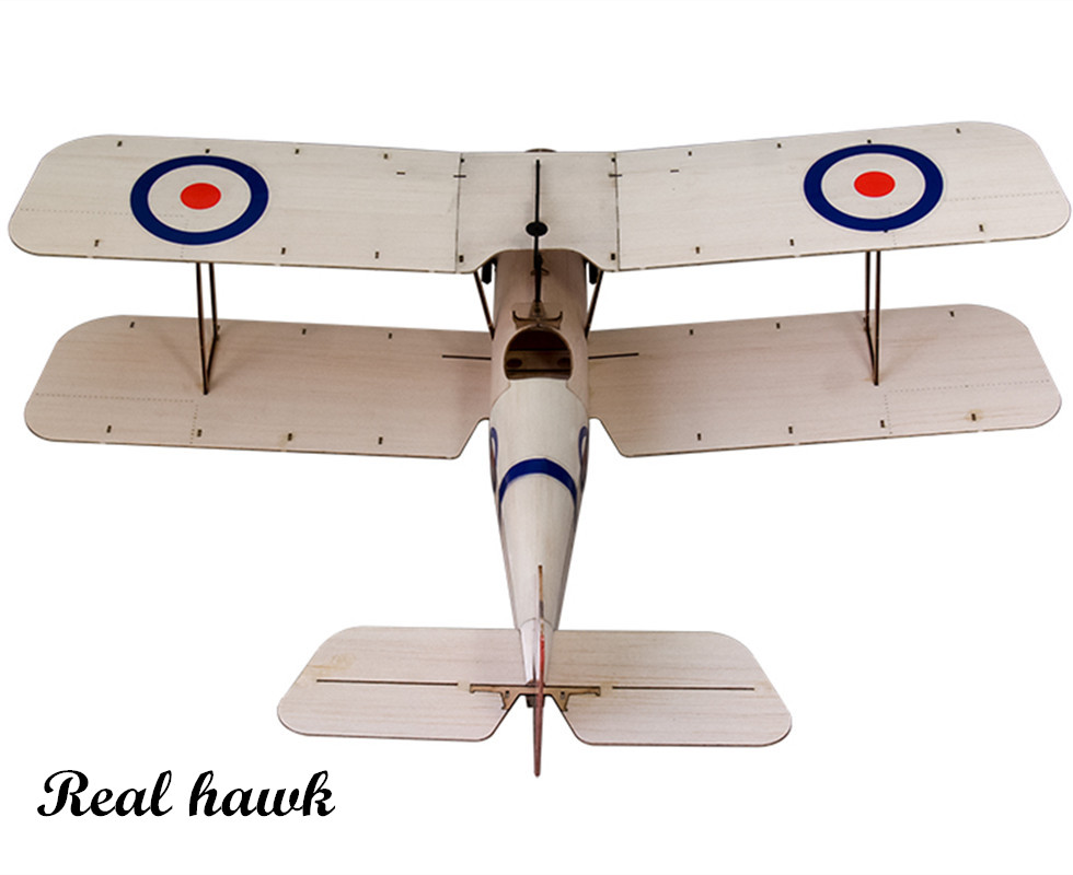 Sopwith-SE5A 378mm Balsa Bipla - Model Kit Aircraft recension och pris