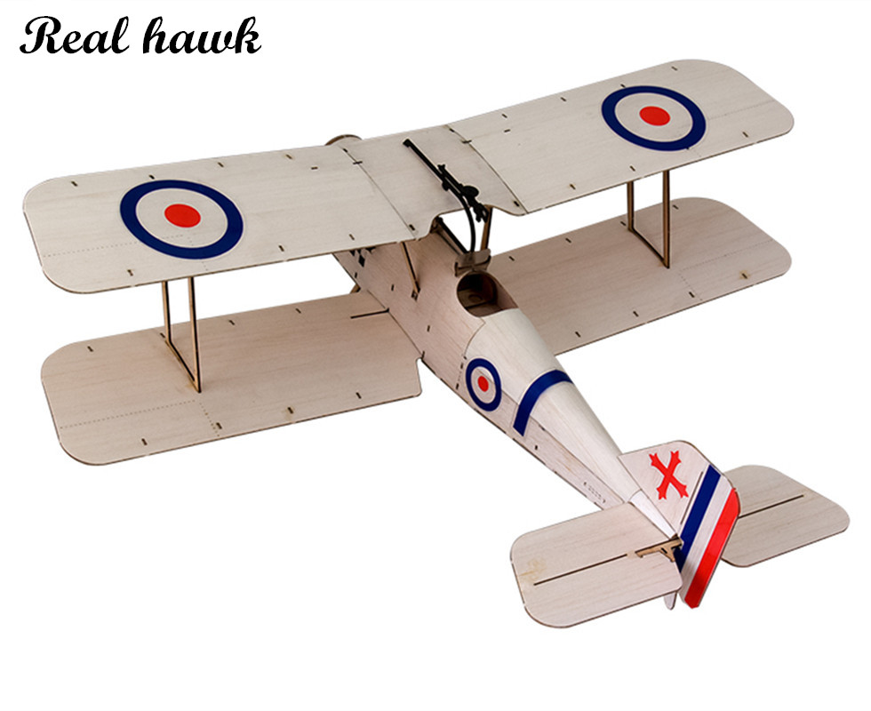 Sopwith-SE5A 378mm Balsa Bipla - Model Kit Aircraft recension och pris