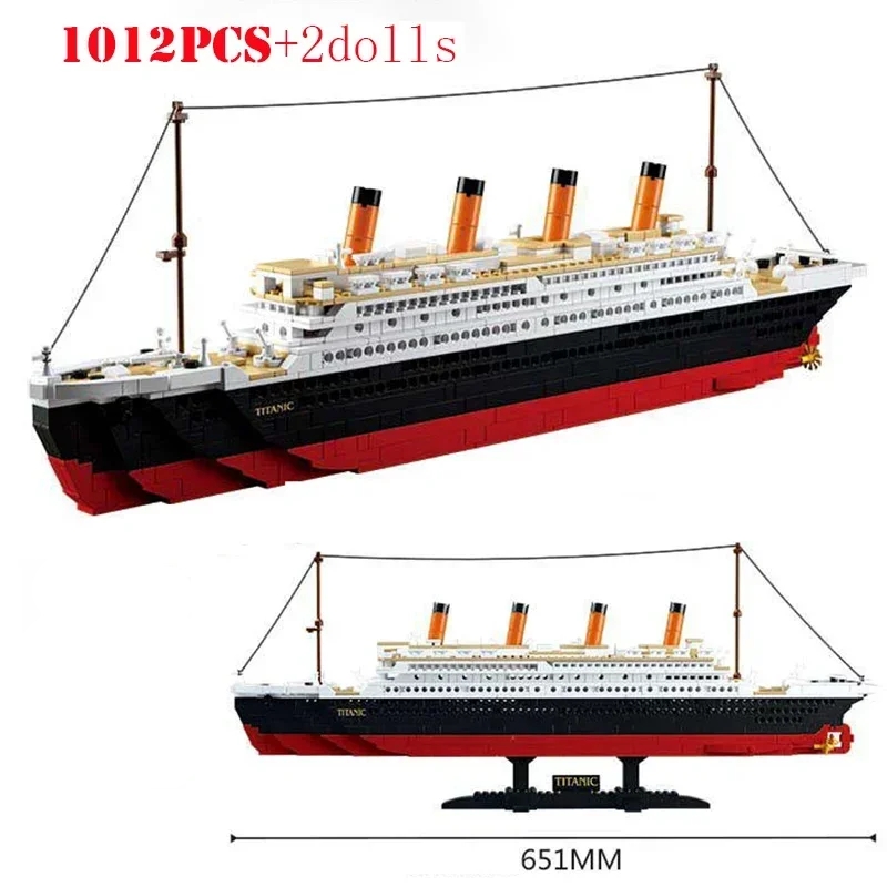 481pcs2401pcs RMS Titanic Ship - Model Kit Titanic recension och pris
