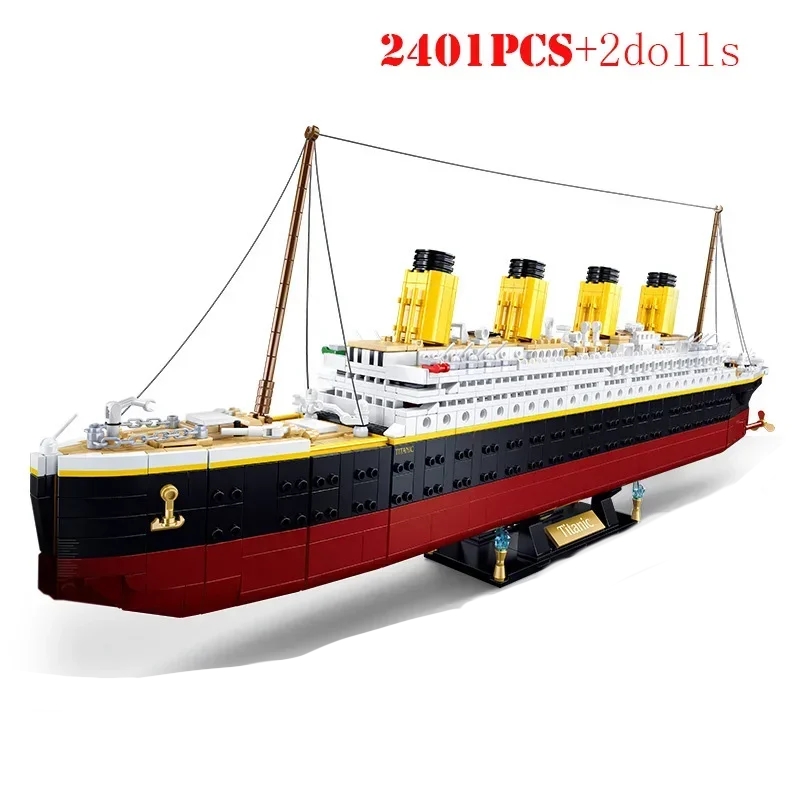 481pcs2401pcs RMS Titanic Ship - Model Kit Titanic recension och pris