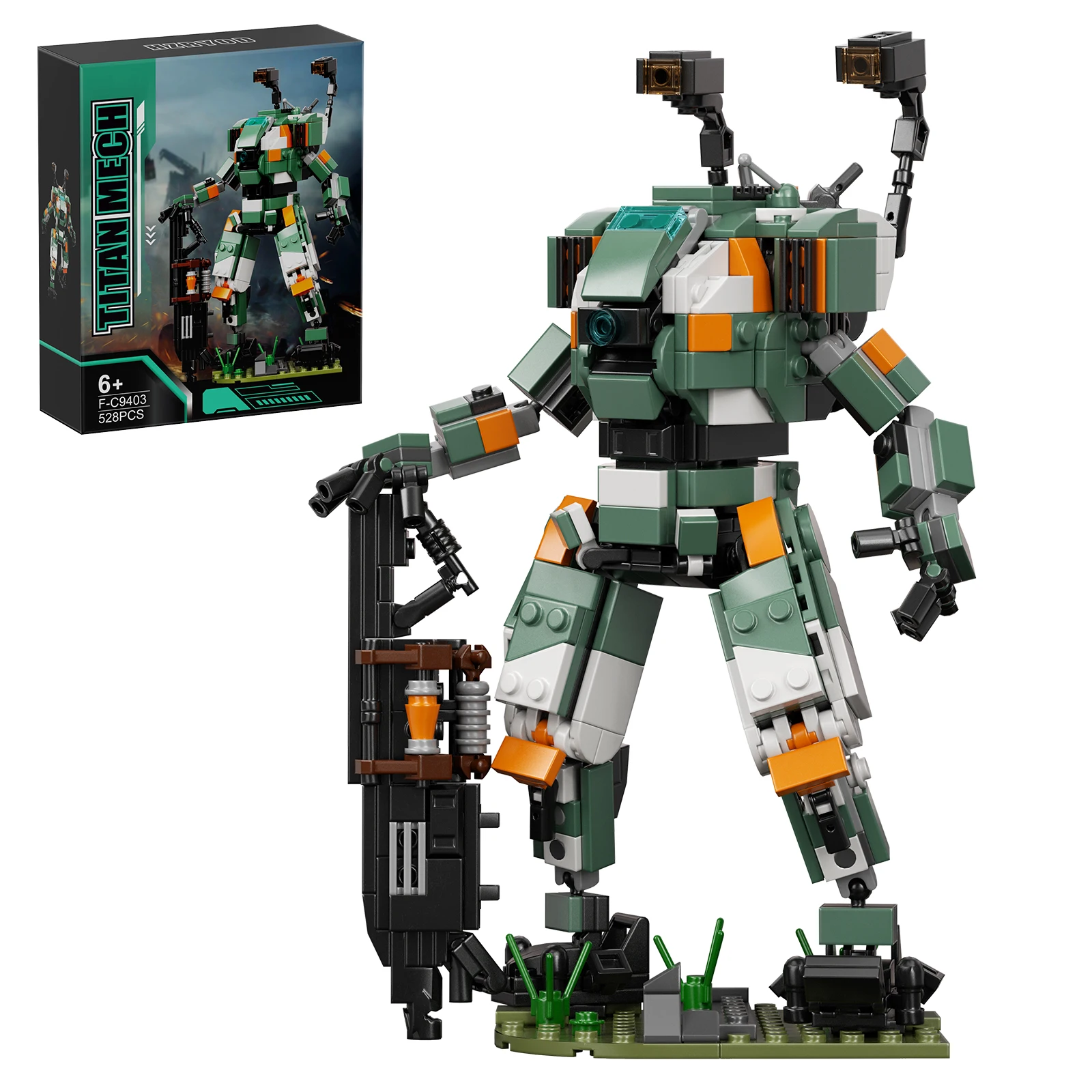 Moc Titanfalls BT-7274 Vanguar - Model Kit Titanic recension och pris