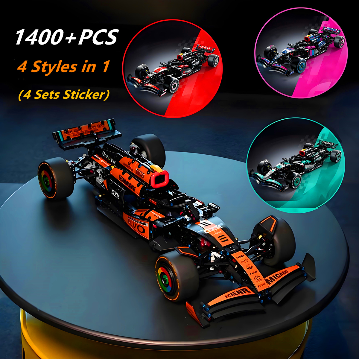 Technical Blocks Racing Vechie - Model Kit Formula 1 recension och pris