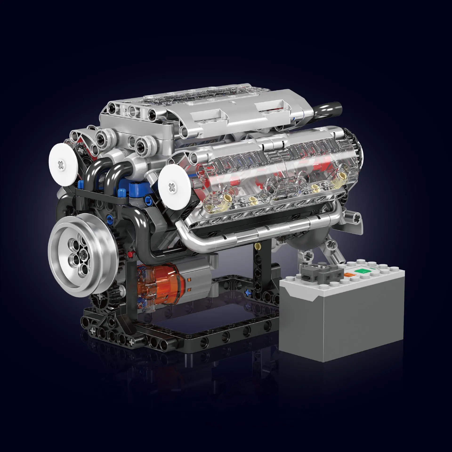 MOULD KING 10088 V8 Engine Bui - Model Kit Engine V8 recension och pris