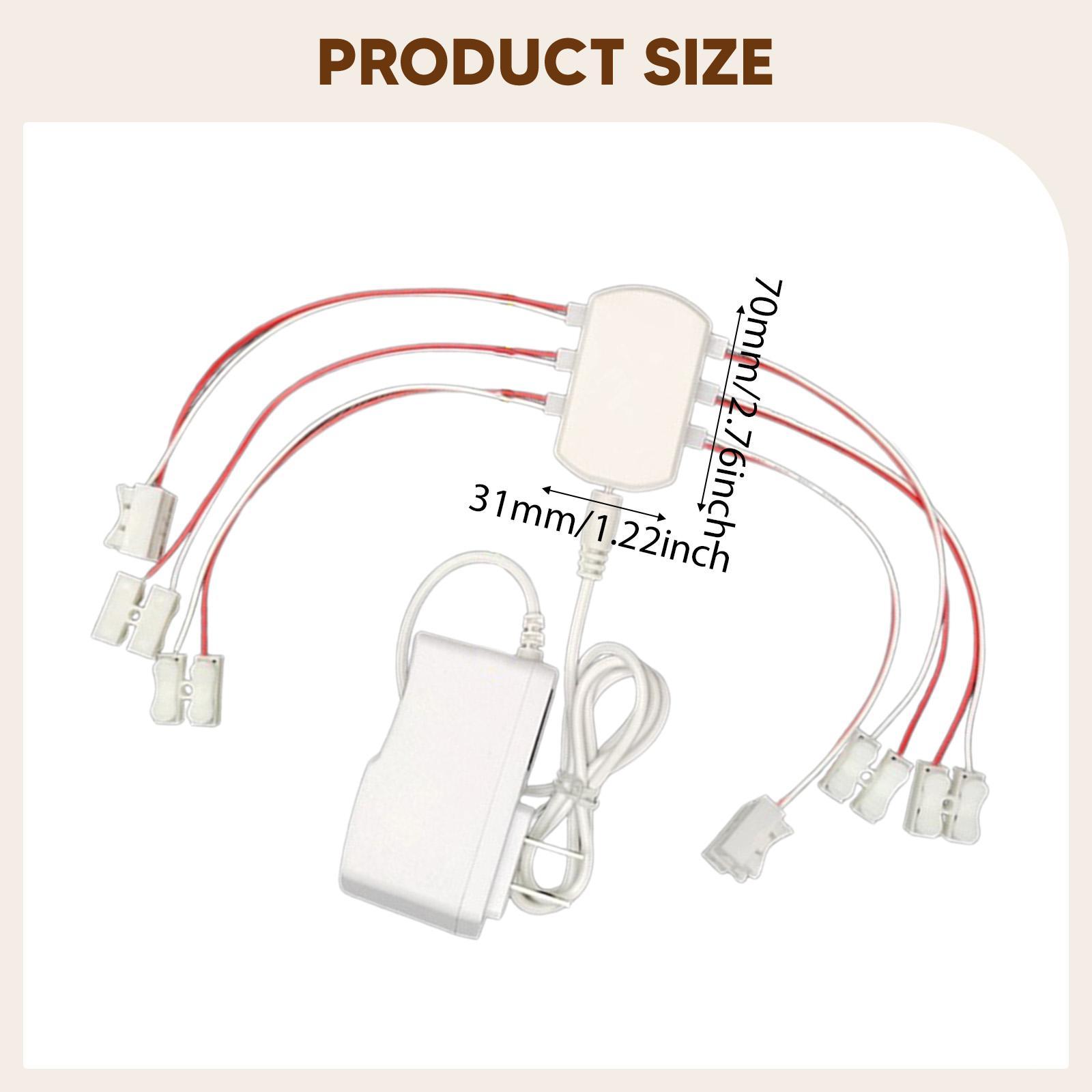 3V 1A Power Supply 6 Ports Wir - Model Kit Diorama recension och pris