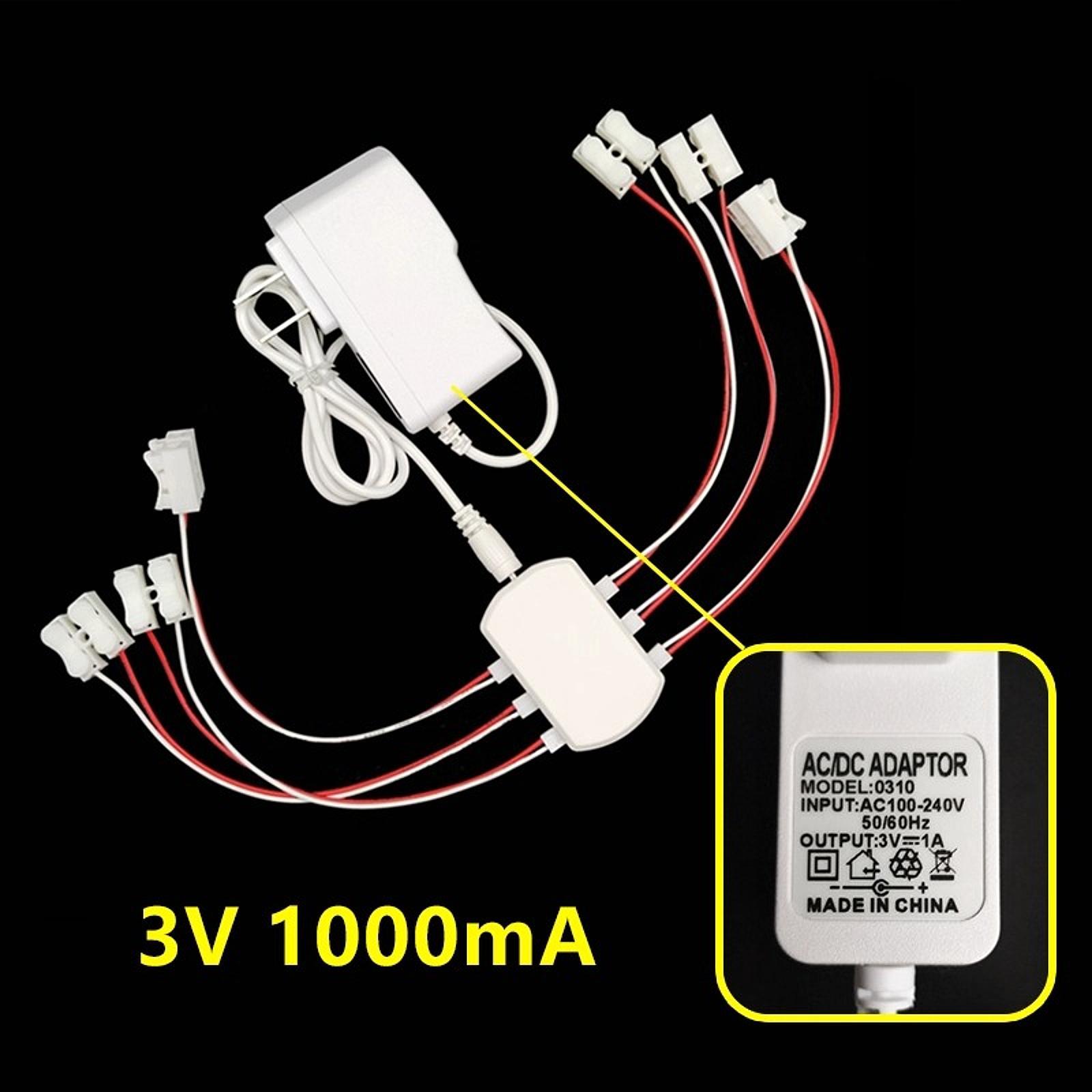 3V 1A Power Supply 6 Ports Wir - Model Kit Diorama recension och pris