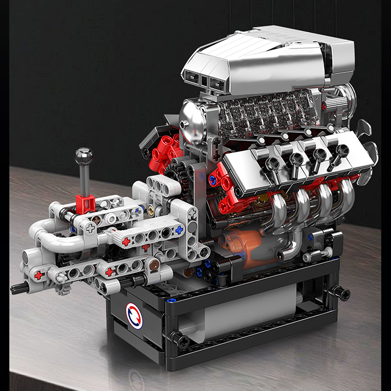 Mould King 10225 Technical Eng - Model Kit Engine V8 recension och pris
