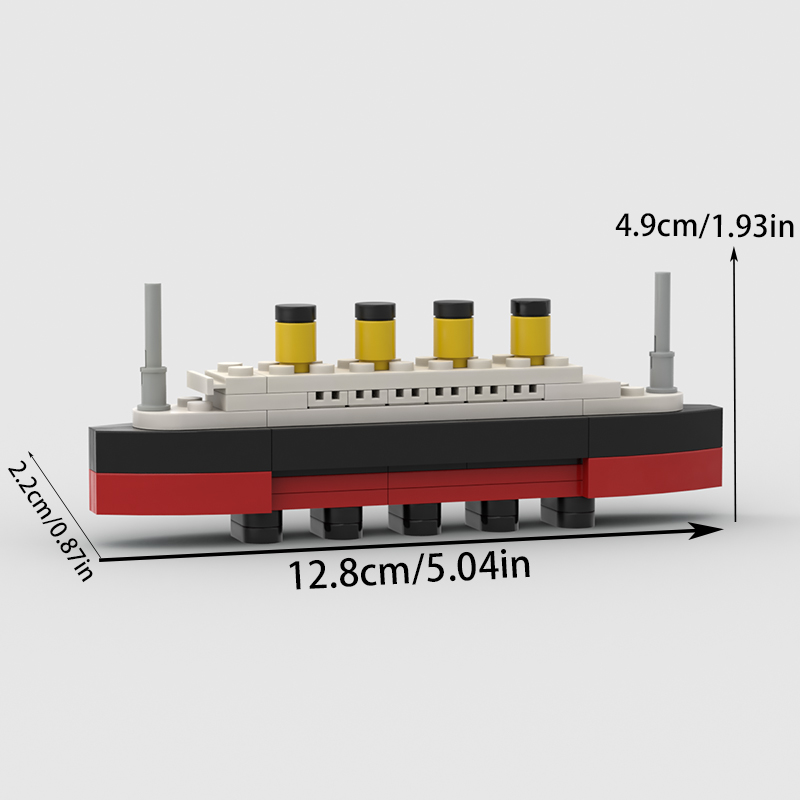 Classic Titanic cruise ship mo - Model Kit Titanic recension och pris