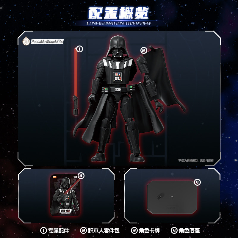 Blokees Star Wars Galaxy Vol.2 - Model Kit Figures recension och pris
