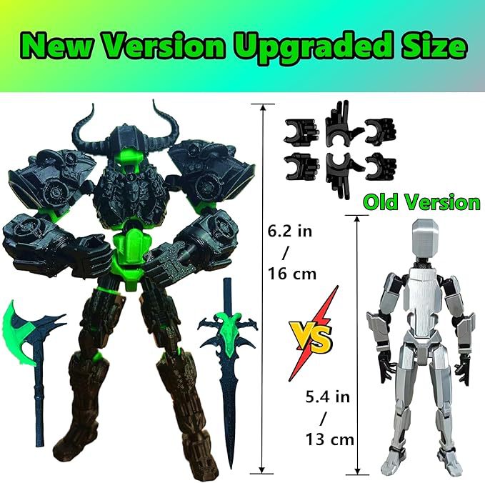 Titan 13 Action Figure,Assembl - Model Kit Titanic recension och pris