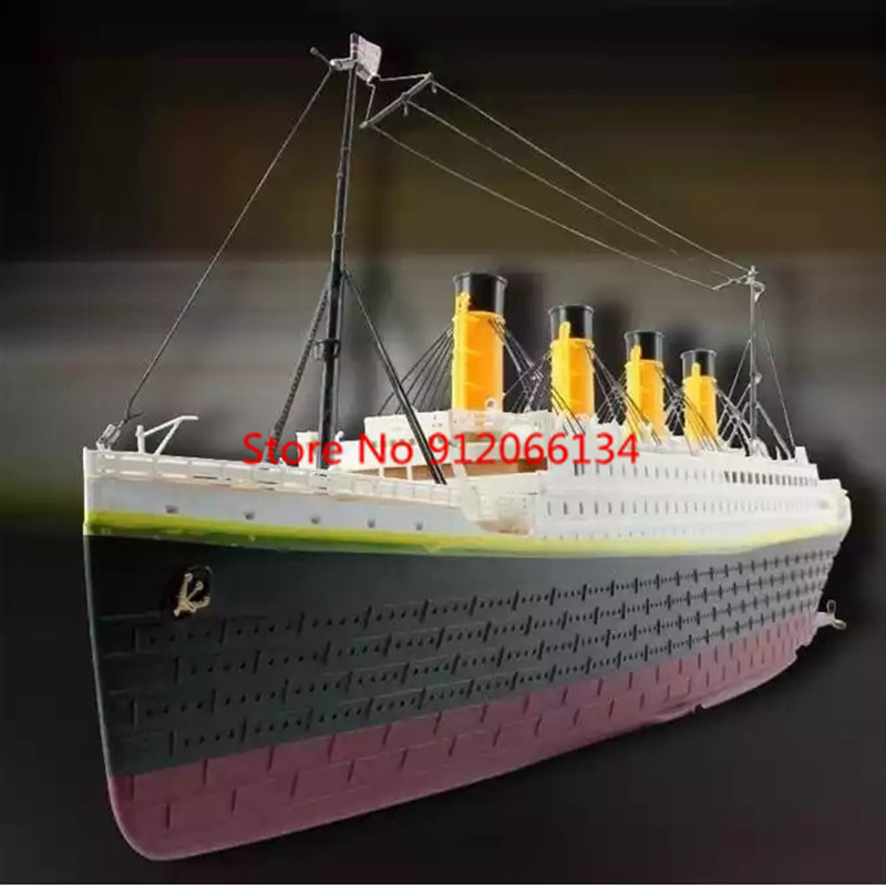 81CM Large Simulation RC Ship  - Model Kit Titanic recension och pris