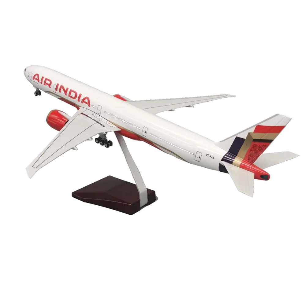 1/157 Scale B777 India 47cm Ai - Model Kit Aircraft recension och pris