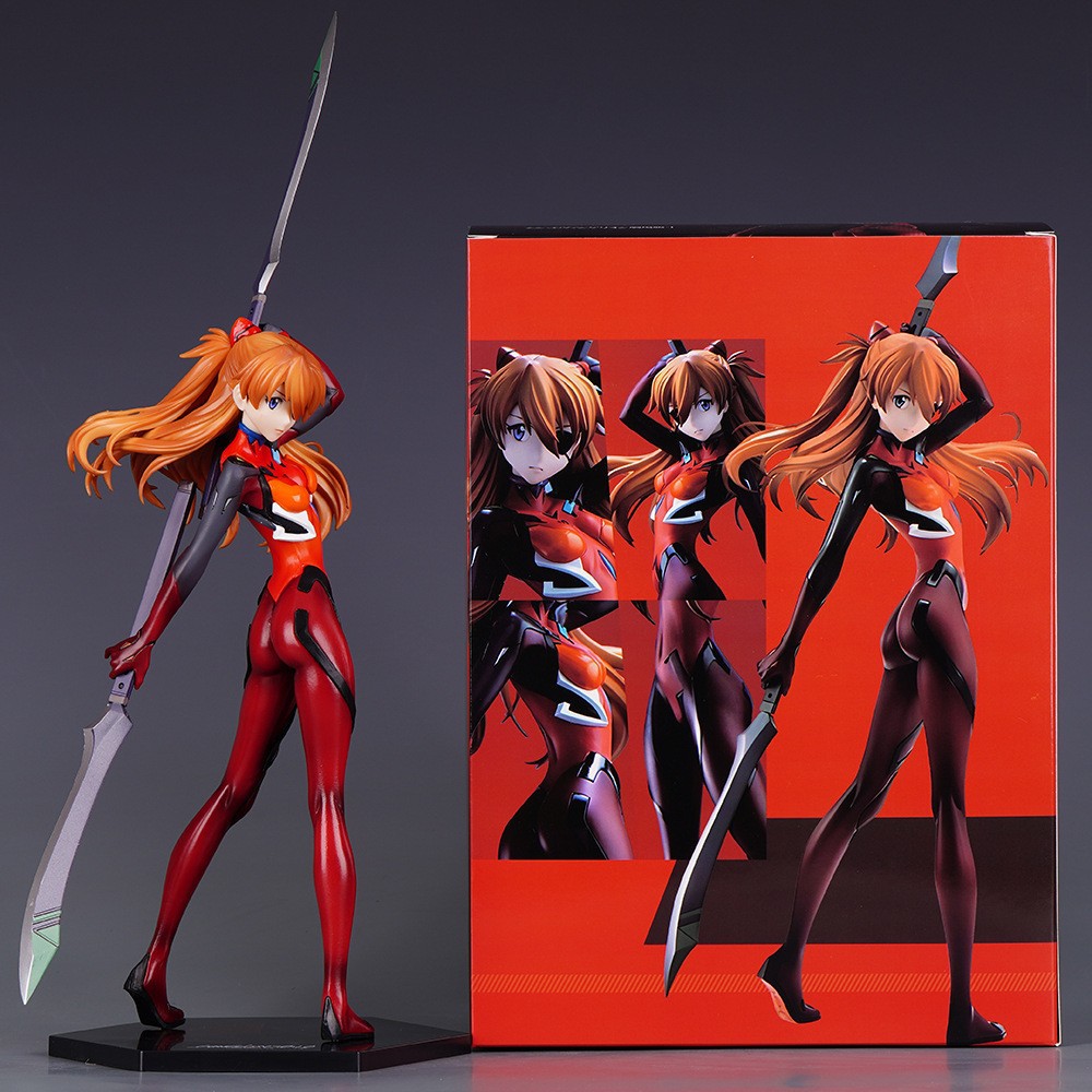 28cm Anime EVA Asuka Combat fo - Model Kit Kshatriya recension och pris