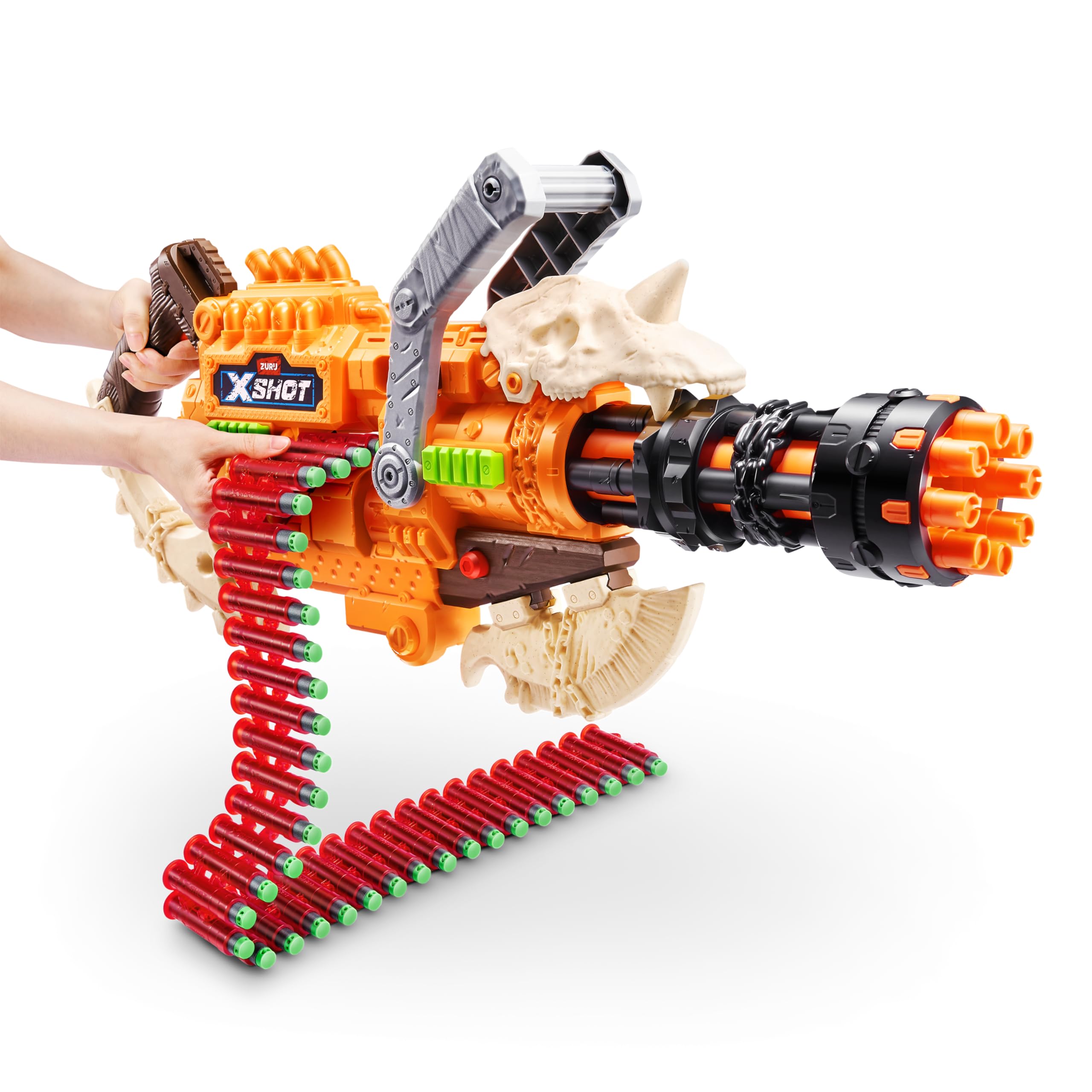 Automatic Gatling Blasting Toy - Model Kit Revolver recension och pris
