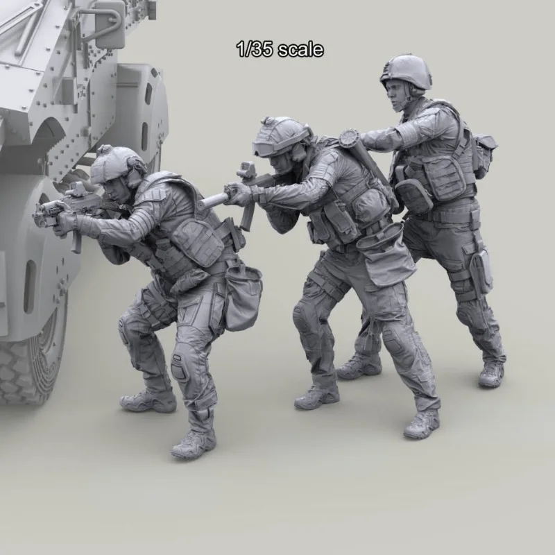 1/35 Resin Model Figure GK ， U - Model Kit Figures recension och pris
