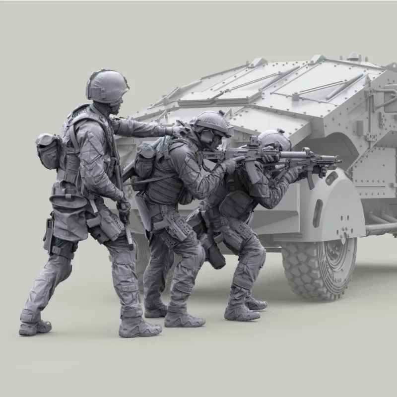 1/35 Resin Model Figure GK ， U - Model Kit Figures recension och pris