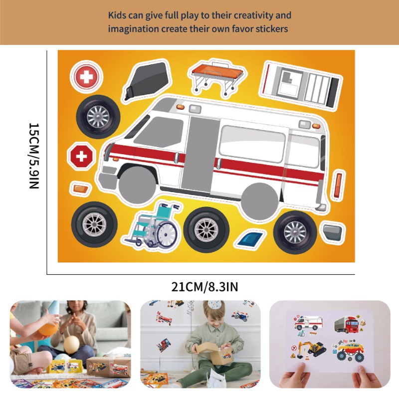 8Sheets Engineering Vehicle St - Model Kit Diorama recension och pris