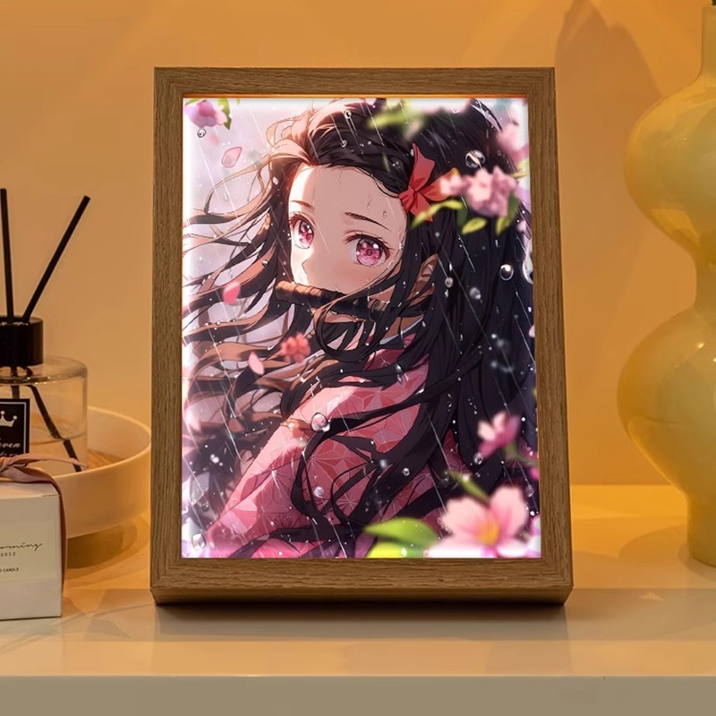 Demon Slayer Photo Frame LED L - Model Kit Zenitsu recension och pris
