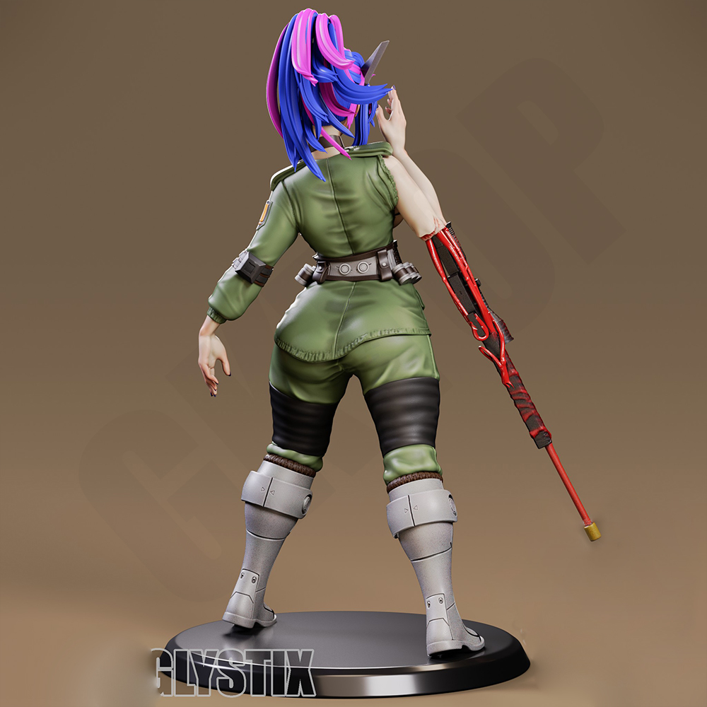 Sniper Lady Nagant ﻿NSFW 1/24  - Model Kit Diorama recension och pris