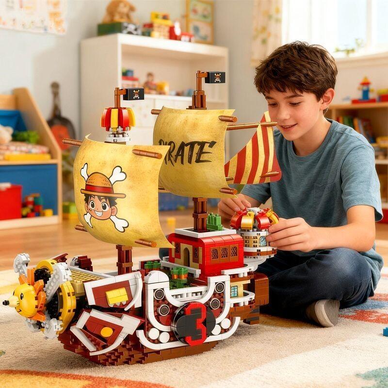 One Piece Monkey D. Luffy Thou - Model Kit Thousand Sunny recension och pris