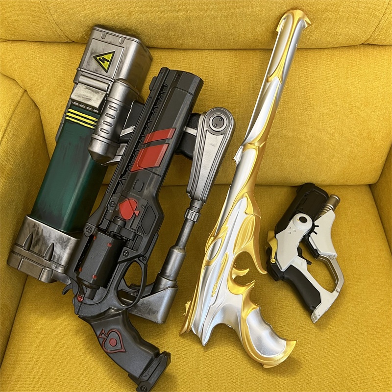 Cosplay Golden Guns Laser Rifl - Model Kit Revolver recension och pris