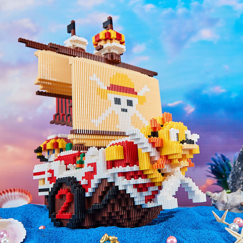 3168pcs+ One Piece Connection  - Model Kit Thousand Sunny recension och pris