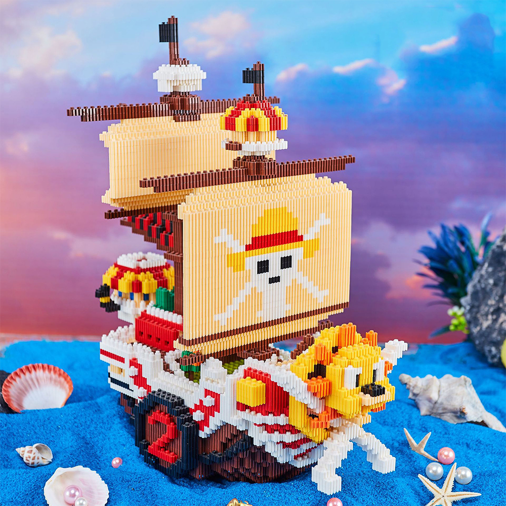 3168pcs+ One Piece Connection  - Model Kit Thousand Sunny recension och pris