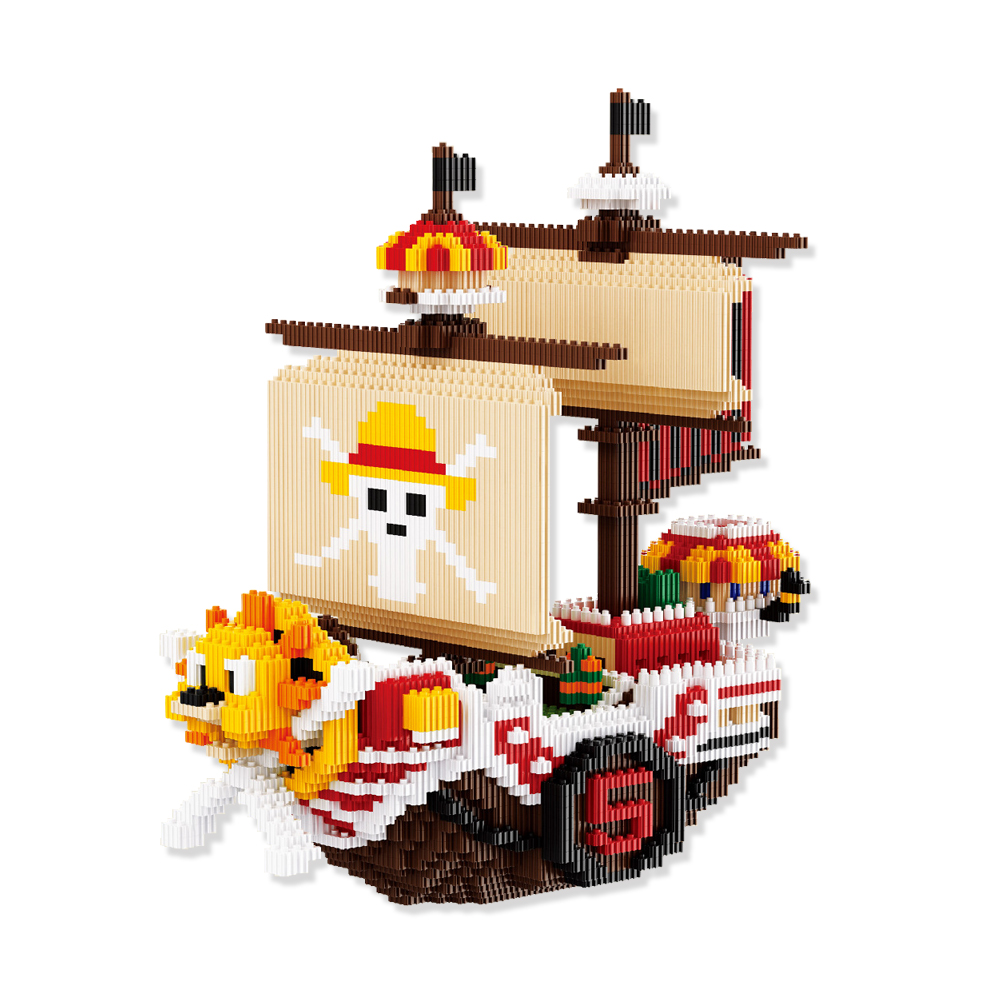 3168pcs+ One Piece Connection  - Model Kit Thousand Sunny recension och pris