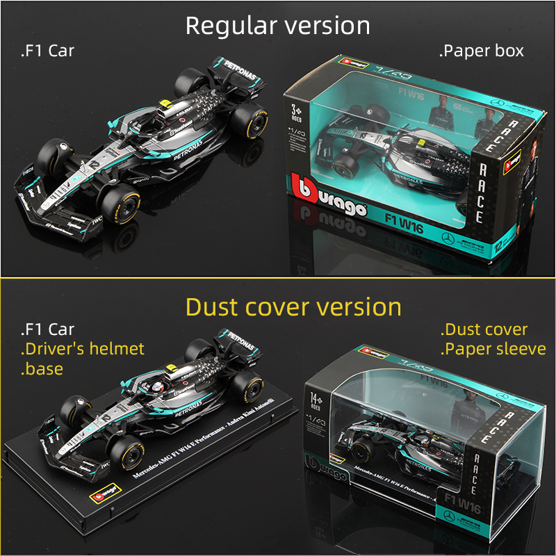 Bburago 1:43 Mercedes 2025 W16 - Model Kit Formula 1 recension och pris