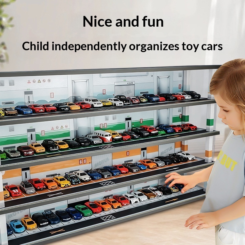 1:64 Scale Parking Garage Mode - Model Kit Led recension och pris